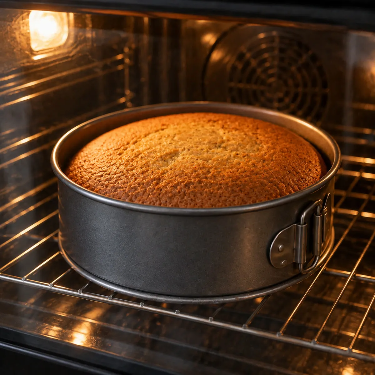 Bake the sponge