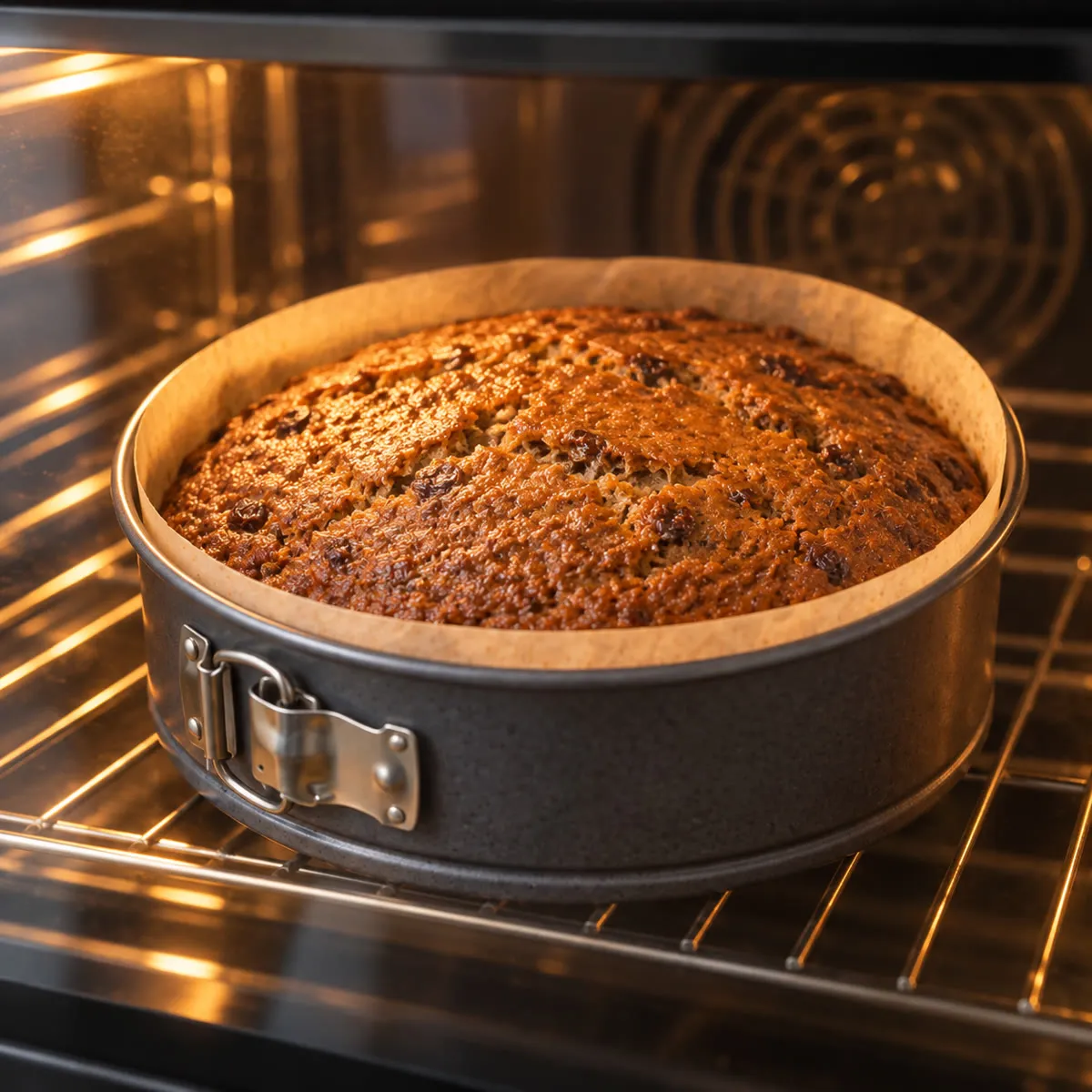 Bake until the centre is set