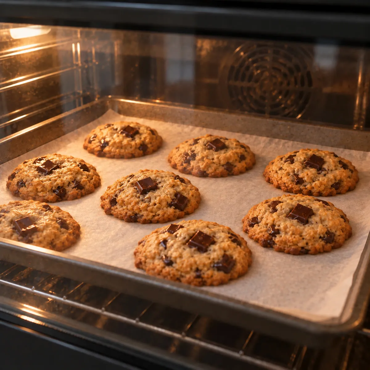 Bake one tray at a time