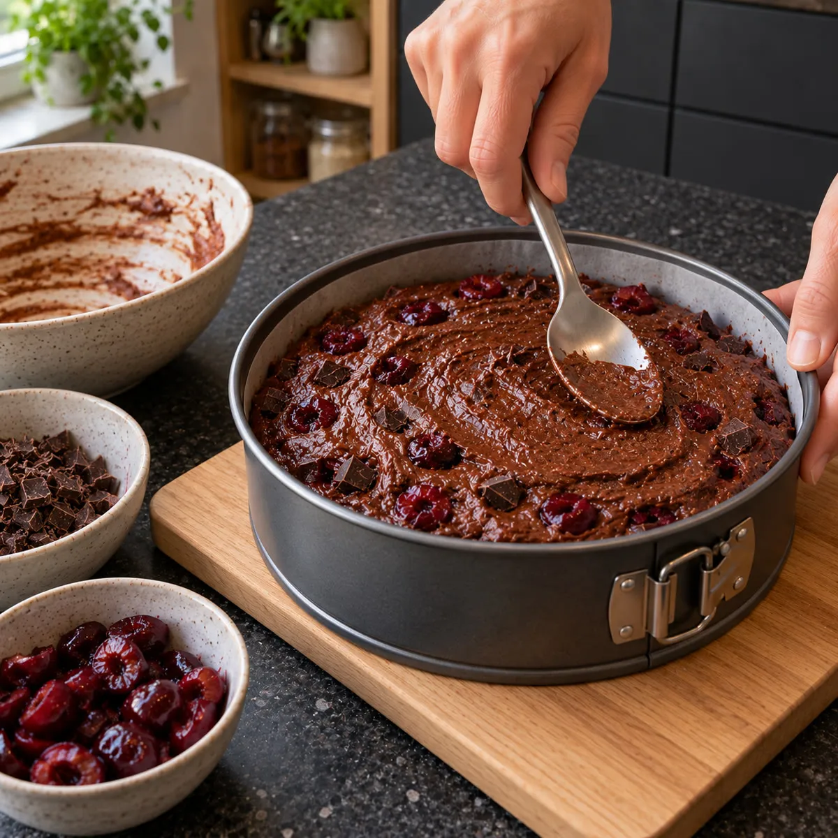 Fill the tin