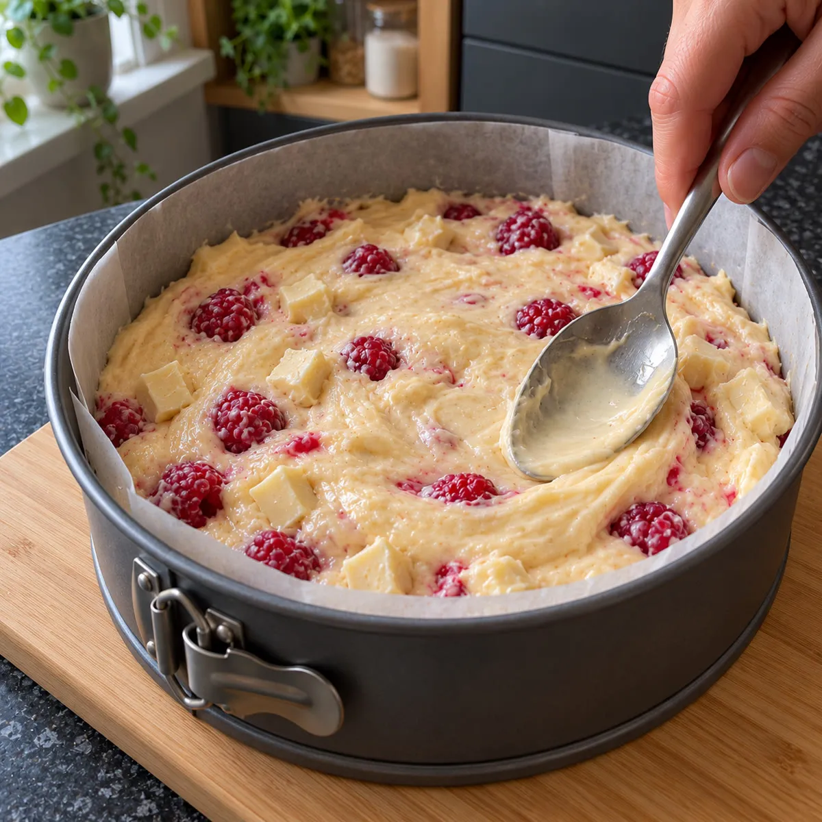 Fill the tin
