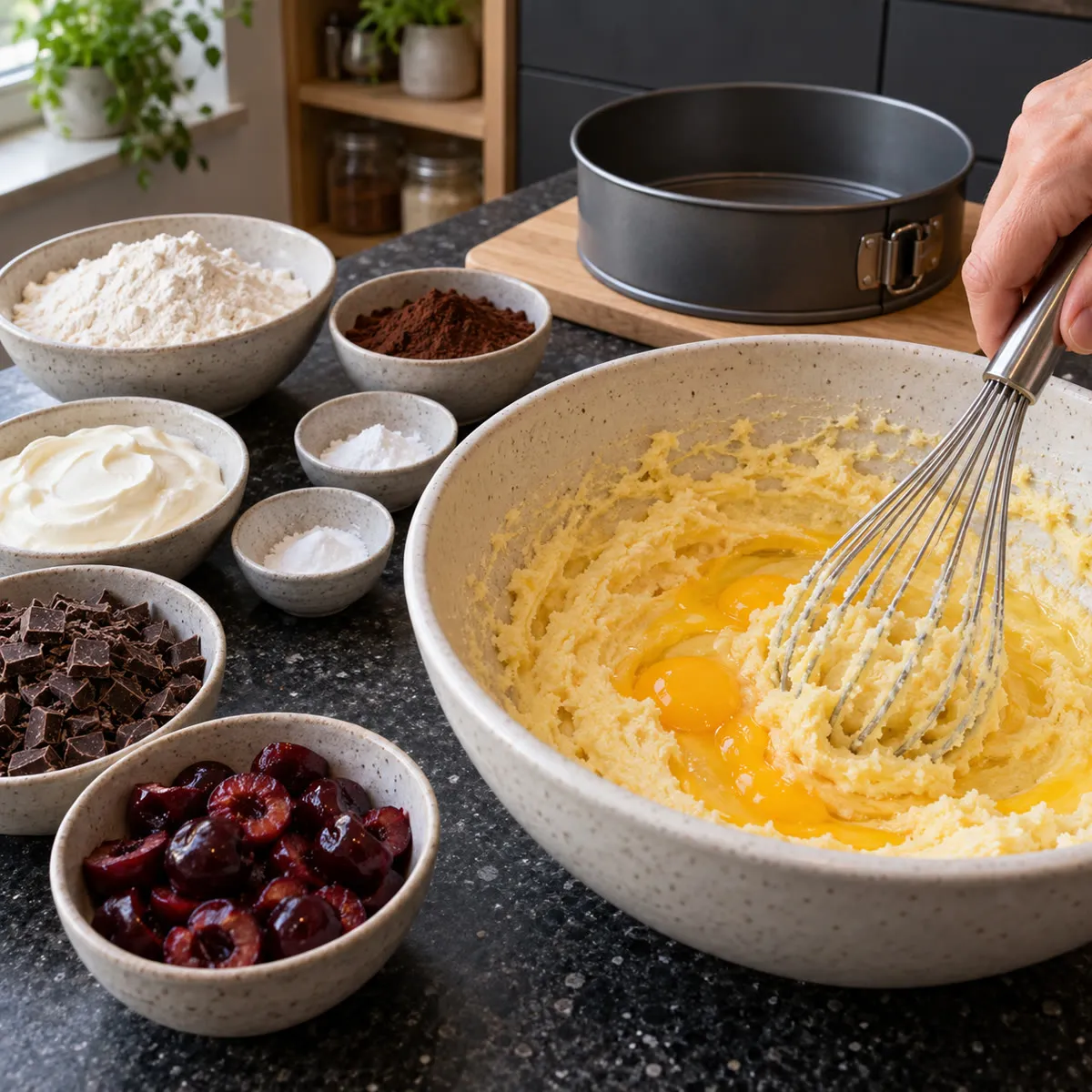 Prepare the batter base
