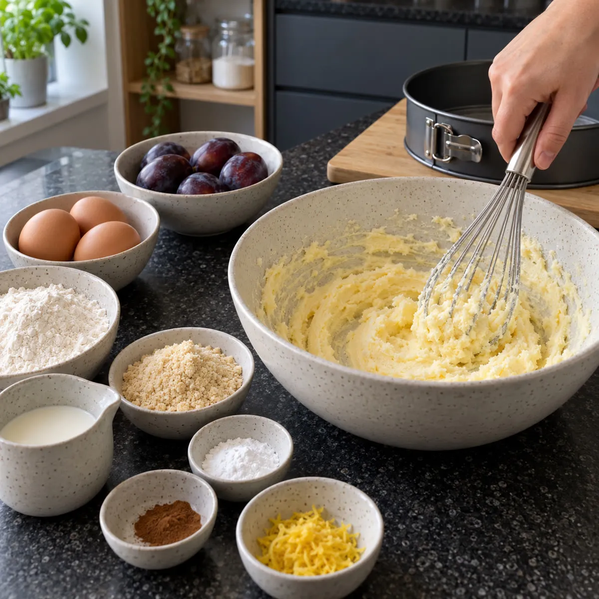 Cream the butter and sugar